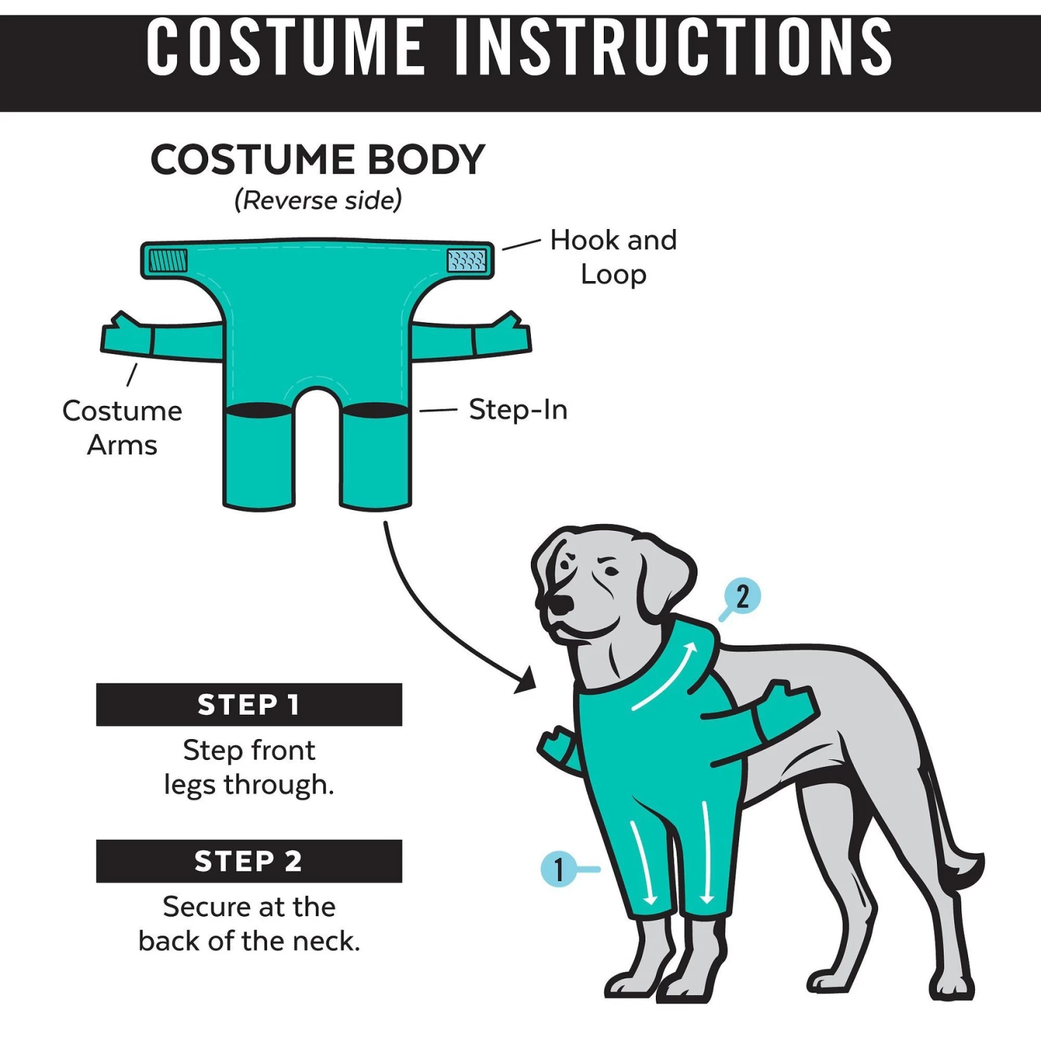 Frisco Front Walking Punk Rocker Dog & Cat Costume 3 Frisco Front Walking Punk Rocker Dog & Cat Costume - Image 3