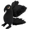 Frisco Halloween Crow Plush Squeaky Dog Toy