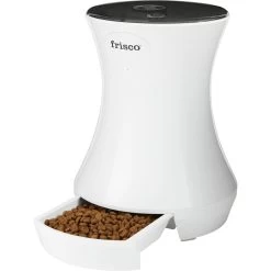 Frisco Automatic Cat & Dog Feeder, White, 13.5 Cup