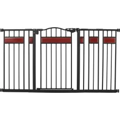 Frisco Wood Accents Extra Wide Auto-close Pet Gate, 30-in -Pet Dog Supplies Shop 352631 PT2. AC SS1800 V1657657094