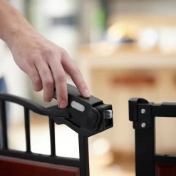 Frisco Wood Accents Extra Wide Auto-close Pet Gate, 30-in -Pet Dog Supplies Shop 352631 PT4. AC SS1800 V1657747161