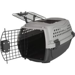 Frisco Two Door Plastic Dog & Cat Kennel -Pet Dog Supplies Shop 354392 PT4. AC SS1800 V1657657124