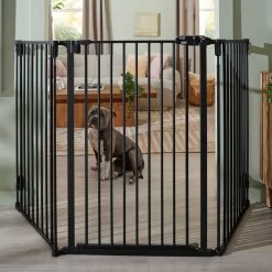 Frisco Steel 3-Panel Configurable Gate, 41-in Height -Pet Dog Supplies Shop 361648 PT4. AC SS1800 V1659972923