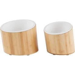 Frisco Elevated Slanted Bamboo Melamine Non-Skid Dog Bowl With Bamboo Stand 12 Frisco Elevated Slanted Bamboo Melamine Non-Skid Dog Bowl With Bamboo Stand -Pet Dog Supplies Shop 363387 PT5. AC SS1800 V1657657267