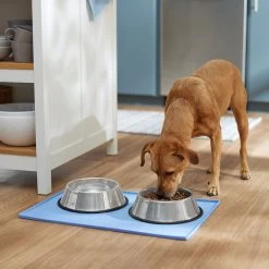 Frisco Silicone Dog & Cat Food Mat, Blue -Pet Dog Supplies Shop 363399 PT2. AC SS1800 V1660750522