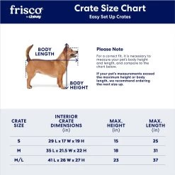Frisco Easy Set-Up Wood Furniture Style Dog Crates 11 Frisco Easy Set-Up Wood Furniture Style Dog Crates -Pet Dog Supplies Shop 363840 PT2. AC SS1800 V1685459494