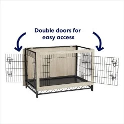 Frisco Easy Set-Up Wood Furniture Style Dog Crates 13 Frisco Easy Set-Up Wood Furniture Style Dog Crates -Pet Dog Supplies Shop 363840 PT4. AC SS1800 V1685459485