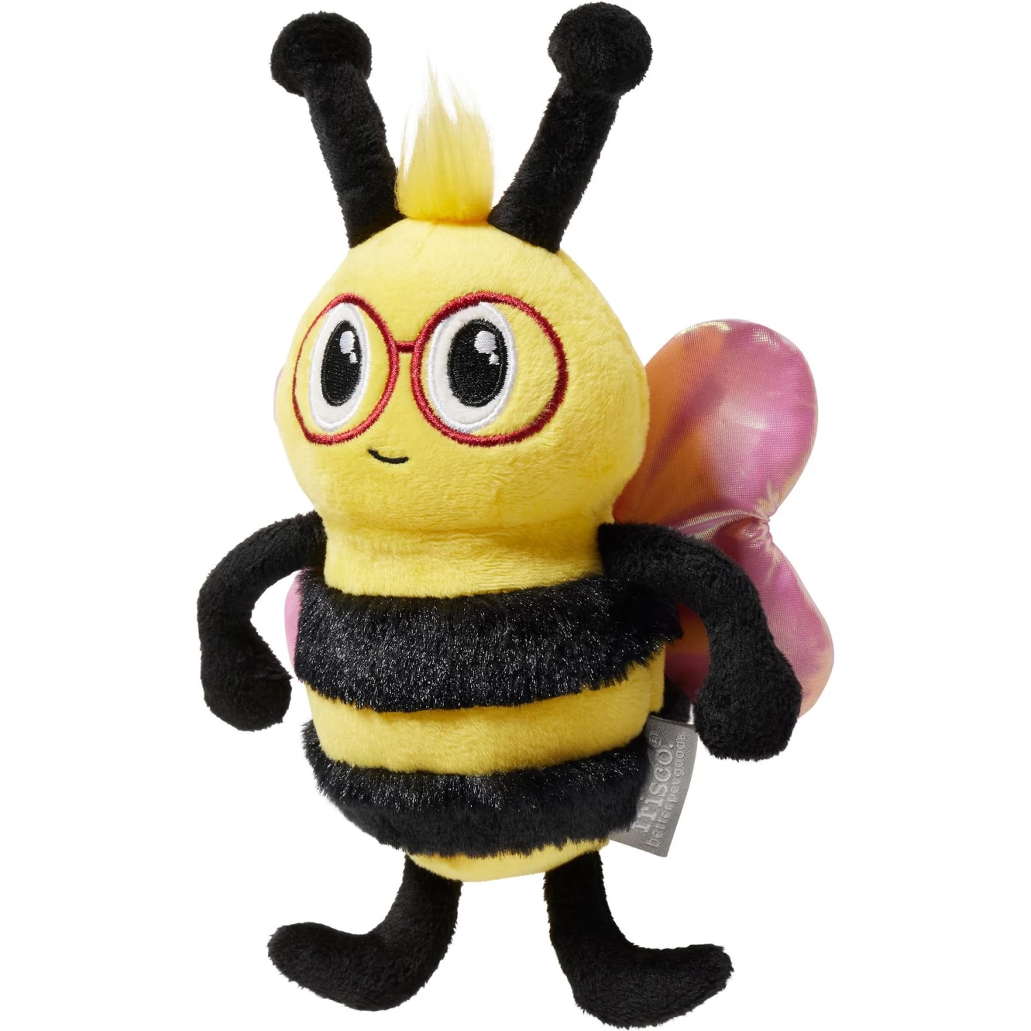 Frisco Valentine Love Buzz Bee Plush Squeaky Dog Toy 1 Frisco Valentine Love Buzz Bee Plush Squeaky Dog Toy