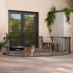 Frisco Outdoor Galvanized Steel 8-Panel Configurable Gate And Playpen With Oxford Roof -Pet Dog Supplies Shop 507086 PT4. AC SS1800 V1668631346