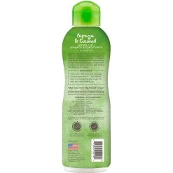 TropiClean Luxury 2 In 1 Papaya & Coconut Pet Shampoo & Conditioner & Frisco Cat & Dog Bristle Brush -Pet Dog Supplies Shop 575094 PT2. AC SS1800 V1657660395
