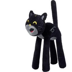 Frisco Halloween Cutie Black Cat Plush Squeaky Dog Toy