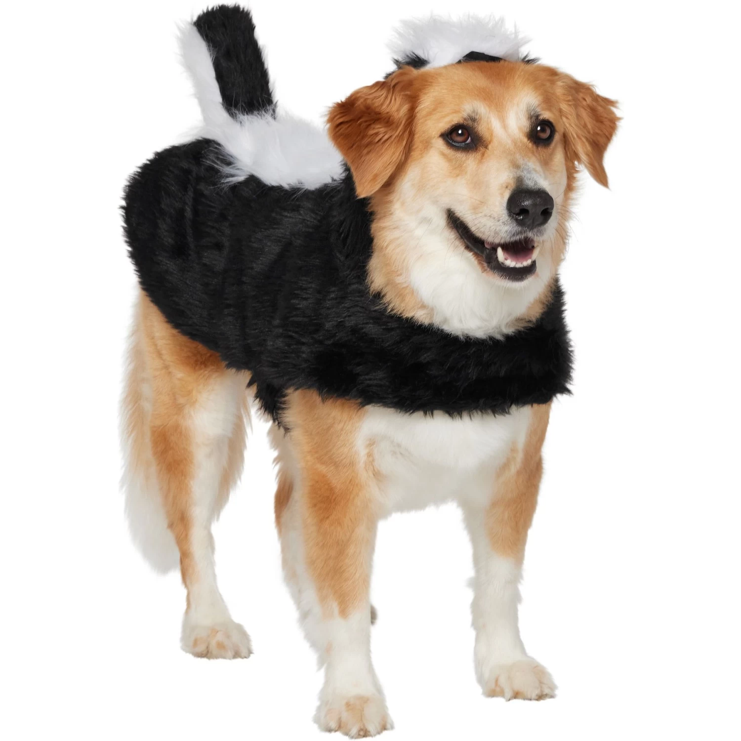Frisco Faux Fur Skunk Dog & Cat Costume 1 Frisco Faux Fur Skunk Dog & Cat Costume