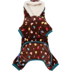 Frisco Cozy Plush Fleece Dog & Cat PJs, Mushrooms -Pet Dog Supplies Shop 718950 PT5. AC SS1800 V1692977078