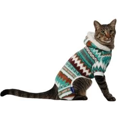 Frisco Fairisle Cozy Plush Fleece Dog & Cat PJs, Green 10 Frisco Fairisle Cozy Plush Fleece Dog & Cat PJs, Green -Pet Dog Supplies Shop 719054 PT2. AC SS1800 V1692193162