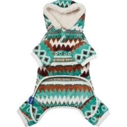 Frisco Fairisle Cozy Plush Fleece Dog & Cat PJs, Green 12 Frisco Fairisle Cozy Plush Fleece Dog & Cat PJs, Green -Pet Dog Supplies Shop 719054 PT5. AC SS1800 V1692720277