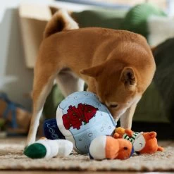 Frisco Holiday Melting Snow Globe Hide & Seek Puzzle Plush Squeaky Dog Toy -Pet Dog Supplies Shop 739910 PT3. AC SS1800 V1695045656