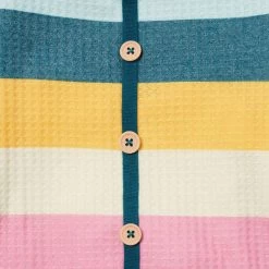 Frisco Cozy Waffle Knit Dog & Cat PJs, Stripe -Pet Dog Supplies Shop 744246 PT6. AC SS1800 V1693233973