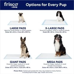 Frisco Mega Non-Skid Ultra Premium Dog Training & Potty Pads 10 Frisco Mega Non-Skid Ultra Premium Dog Training & Potty Pads -Pet Dog Supplies Shop 793822 PT3. AC SS1800 V1683033861