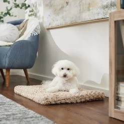 Frisco Double Door Furniture Style Dog Crate, Black & Frisco Swirl Dog Crate Mat -Pet Dog Supplies Shop 947710 PT5. AC SS1800 V1693921603