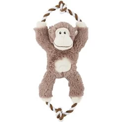Frisco Fetch Colorful Ball Knot Rope Dog Toy & Frisco Monkey Plush With Rope Squeaky Dog Toy -Pet Dog Supplies Shop 962014 PT4. AC SS1800 V1694784008