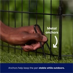 Frisco Wire Dog & Small Pet Exercise Pen With Step-Through Door -Pet Dog Supplies Shop 97484 PT3. AC SS1800 V1667228559