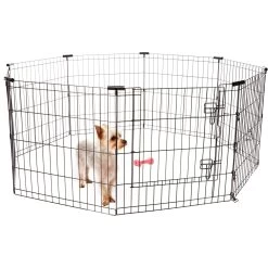 Frisco Wire Dog & Small Pet Exercise Pen With Step-Through Door -Pet Dog Supplies Shop 97484 PT7. AC SS1800 V1657661187