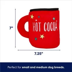 Frisco Holiday Santa's Helpers Plush Squeaky Dog Toy, 3 Count & Frisco Holiday Hot Cocoa Hide & Seek Puzzle Plush Squeaky Dog Toy -Pet Dog Supplies Shop 986230 PT6. AC SS1800 V1698258175